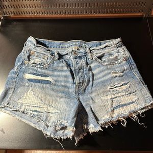 American eagle jean shorts